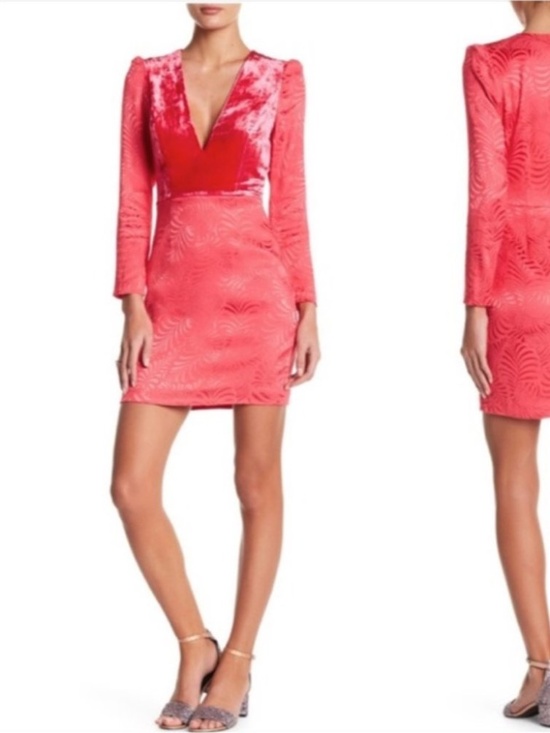 Free People Dresses & Skirts - FREE PEOPLE Naomi Hot Pink Mini Dress 0222